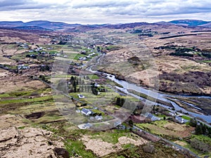 Carrick seen from Teelin in County Donegal, Ireland