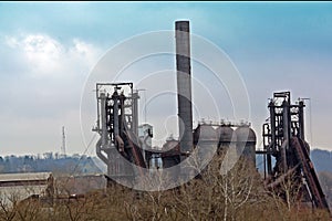 Carrie Blast Furnace Landscape