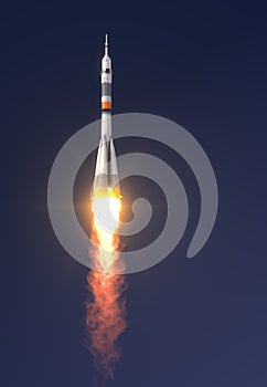 Carrier rocket Soyuz-FG Launch