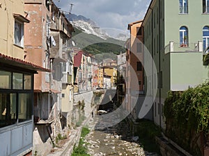 Carrione torrent in Carrara