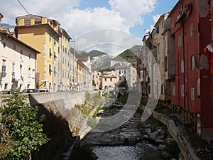 Carrione torrent in Carrara