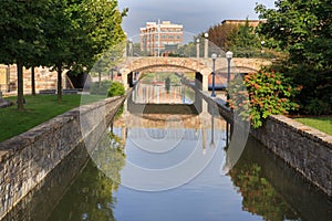 Carroll Creek Downtown Frederick Maryland MD photo