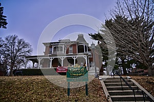 Carroll Mansion in Leavenworth Kansas