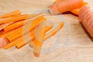 Carrot batons photo