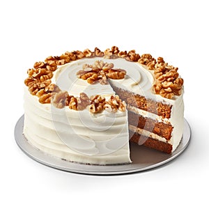 Carrot cake with cream cheese