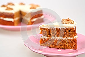 Carrot cake with cream cheese