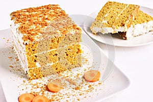 Carrot cake dessert