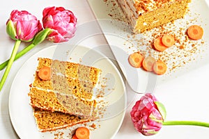 Carrot cake dessert