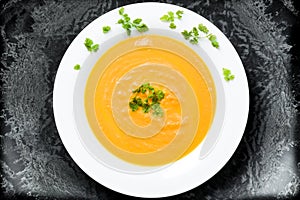 Carrot ginger soup