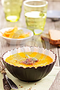 Carrot ginger soup