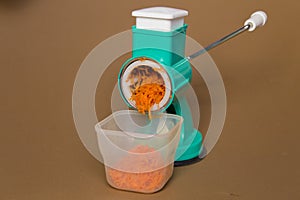 Carrot grater with a bole  photo