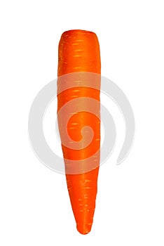 Carrot isolated on white background with clipping path