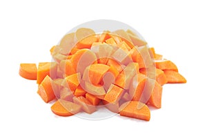 Carrot pieces