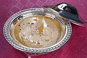 gajar malaee kheer. cheese carrot pudding. paladai carrot kheer. cheese. cream. malaee. paladai. carrot. gajar. cream carrot puddi photo