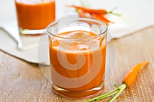 Carrot smoothie