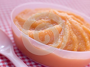 Carrot and Swede Baby Food Puree