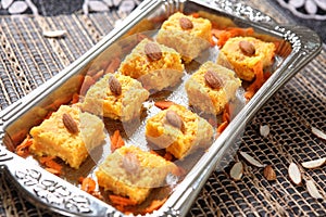 Carrot Sweets Pudding, Carrot Barfi