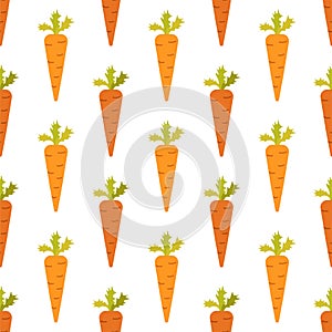 Carrots - simple pattern background