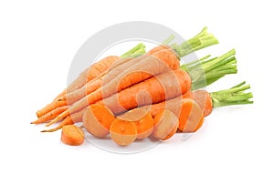 Una carota verdure 