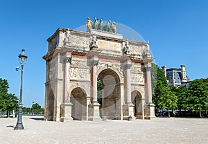 Carrousel Arch of Triumph in Paris, France