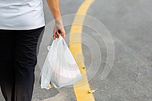 Carry Plastic Bags in Daily Life