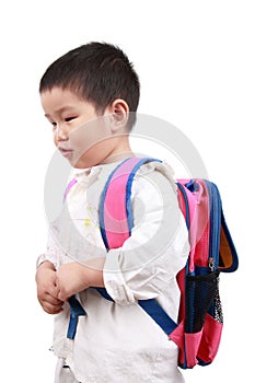 Carry schoolbag photo