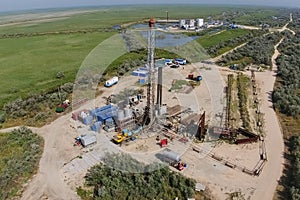 Carrying out repair of an oil well