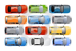 Cars background vector