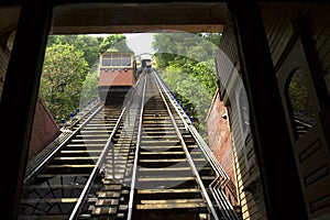 Cars on Monongahela Incline