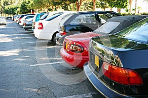 Cars in parking