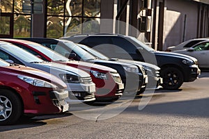 Cars For Sale Stock Lot Row