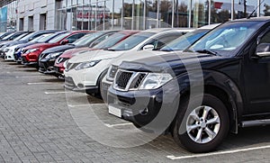 Cars For Sale Stock Lot Row