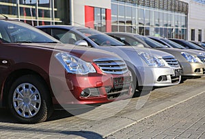 Cars For Sale Stock Lot Row