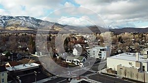 Carson City, Drone View, Nevada, Amazing Landscape, Downtown