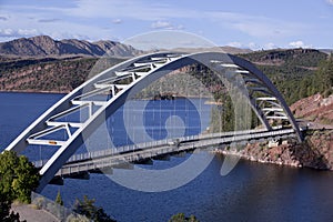 Cart Creek Bridge at Flaming Gorge Utah