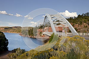 Cart Creek Bridge at Flaming Gorge Utah