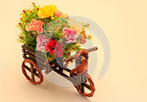 Cart flower