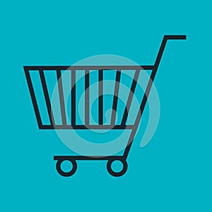 cart shopping commerce icon