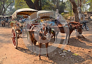 Cart Taxi in Mandalay
