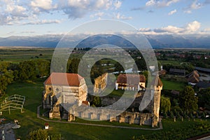 Carta, Romania. The old ruined cistercian abbey from Transylvania photo