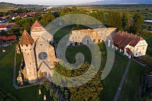 Carta, Romania. The old ruined cistercian abbey from Transylvania photo