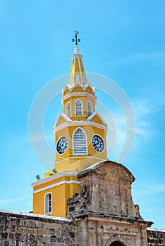 Cartagena Clock Tower Gate