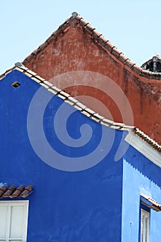 Cartagena de Indias architecture. Colombia