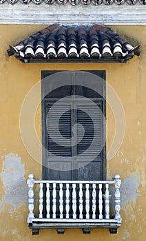 Cartagena de Indias architecture. Colombia