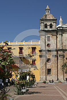 Cartagena de Indias architecture. Colombia