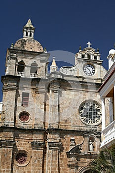 Cartagena de Indias architecture. Colombia