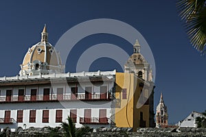 Cartagena de Indias architecture. Colombia