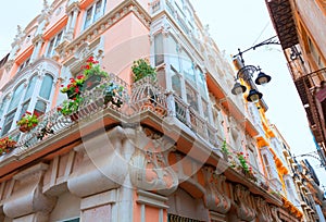 Cartagena modernist buildings in Murcia Spain photo