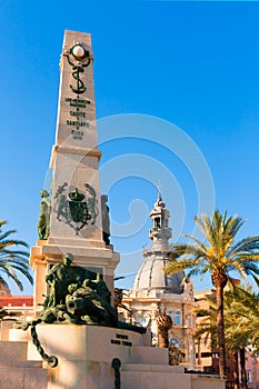 Cartagena Murcia Cavite heroes memorial Spain