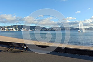 Carter Fountain in Oriental Bay Wellington photo